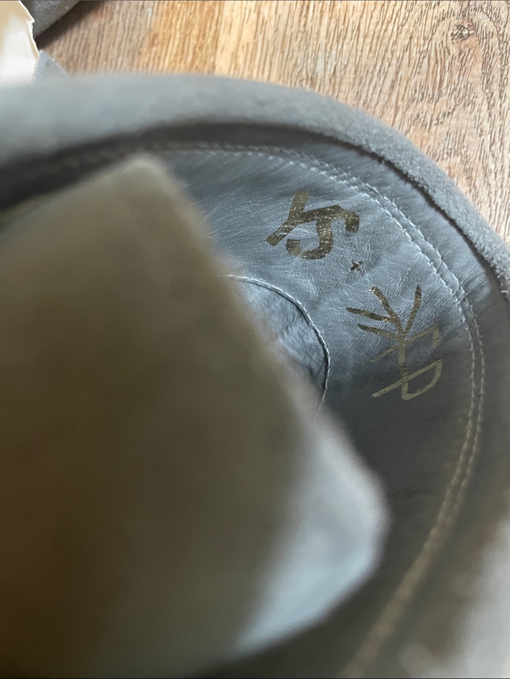 Yosi Samra Gray Suede Fringe Chukka Boots - Picture 9 of 13